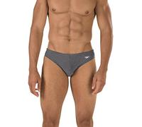 Speedo Men's Swimsuit Brief PowerFlex Eco Solar Heather Grey