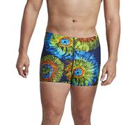 Speedo Mens Swimsuit Square Leg Eco Flex Beachstar, Flair Lucent, M
