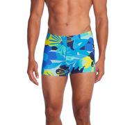 Speedo Men's Swimsuit Square Leg Eco Flex Beachstar Separates, Aqua Burst, L