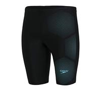 Speedo Mens Tech Placement Jammer Black/Light Adriatic