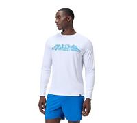 Speedo Men's Uv Swim Shirt Graphic Long Sleeve Tee