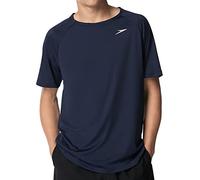 Speedo Men's Uv Swim Shirt Short Sleeve Fitness Rashguard