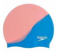Speedo Multi Colour Silicone Cap - Hypersonic Blue/ Volcanic Orange