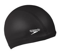 Speedo Unisex-Adult Pace Swimming Cap | Comfort Fit, Black, One Size