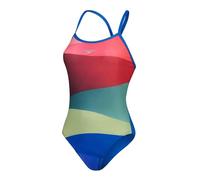 Speedo Placement Digital Turnback Swimsuit 34