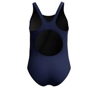 Speedo Girls Placement Muscleback Swimsuit Swimming Costume Peacoat/Pale Clover Size 5-6 Years