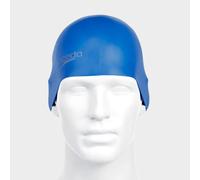 Speedo - Swim Cap - Plain Moulded Silicone - Adult - Royal Blue - One Size