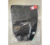 Speedo Pool Bag - Swimming Kit Bag - Black/Green New