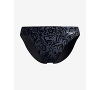 Speedo Print Brief 2 Swim Briefs Black Lilac Greyish - 38