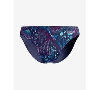 Speedo Print Brief 2 Swim Briefs Lilac Blue Pink - 30