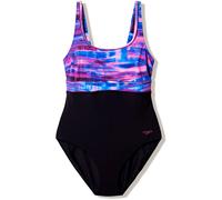 Women's Contour Eclipse Printed Swimsuit Black/Pink - 34 Black/Pink 34