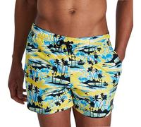 Speedo Printed Leisure 14 Inch Mens Swim Shorts - Yellow
