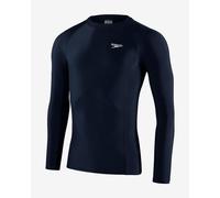 Speedo Rash Long Sleeve T-Shirt Navy Blue - L