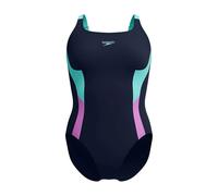 Speedo Shaping Solid Splice Swimsuit