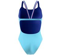 Speedo - Women's Female Solid Comfort V-Back - Swimsuit size 38, blue