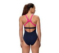 Speedo Solid Flex Band Swimsuit