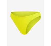 Speedo Solid Scoop Bikini Bottoms Yellow Women - M