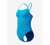 Speedo Solid V-Back 2.0 Swimsuit Pastel Blue Women - 26