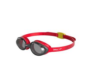 Speedo SPEFT Unisex Child Disney Illusion Junior Goggles - Lava Red/Black/Smoke, One Size