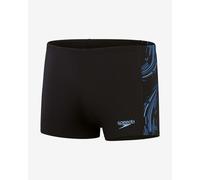 Speedo Tech Panel Swim Shorts Black Blue - 32