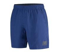 Speedo Trim Leisure Swim Shorts - Navy/Yd. Check, 2X-Large