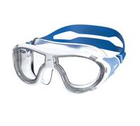 Speedo Unisex-Adult Biofuse Mask | Dive | Swim | Ergonomic Design | Open Water | Leak Free Goggles, WHITE, One Size
