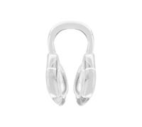 Speedo Unisex Adult Nose Clip Biofuse - Silicone Comfort, Ergonomic Design, Clear, One Size