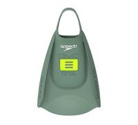 Speedo Unisex-Adult DMC Super Fin | Fitness | Bodysurfing | Body Boarding | Silicone | Easy-On | Premium Construction, GREEN, L