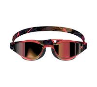 Speedo Unisex Adult Fastskin Hyper Elite Mirrored Swimming Goggles Black/red (One Size)