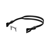 Speedo Unisex Adult Mariner Pro Logo Goggle Strap Set Black (One Size)