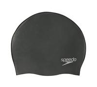 Speedo Unisex-Adult Plain Moulded Silicone Swimming Cap | Swim Essentials | Hair Protection Training Aids