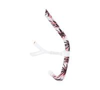 Speedo Unisex-Adult Swim Training Snorkel Bullet Head, Fiery Coral Palms