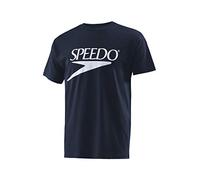 Speedo Unisex-Adult T-Shirt Short Sleeve Crew Neck Vintage New Speedo Navy, XX-Large