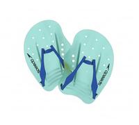 Speedo Unisex-Adult Tech Paddle Hand Paddles for Swimming | Training Aids, Arctic Glass, L