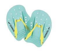 Speedo Unisex-Adult Tech Paddle Hand Paddles for Swimming | Training Aids, Arctic Glass, S