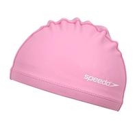 Speedo Unisex Ultra Pace SwiMing Cap | 3 Panel Design, Pink, One Size