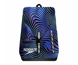 Speedo Unisex Adult's Vanquisher Bag, Printed Anthracite, 35L