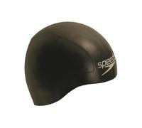 Speedo Unisex Aqua V Racing SwiMing Cap | Racewear, Black, One Size