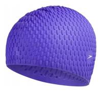 Speedo Unisex's Bubble Swimming Cap, Galinda/Ultra Violet, One Size