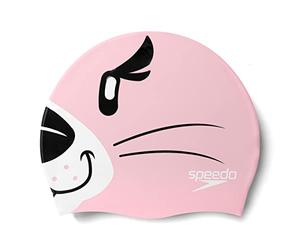Speedo Unisex-Child Swim Cap Silicone Junior