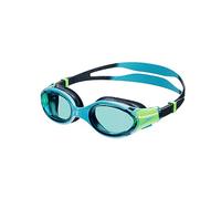 Speedo Unisex-Child Swim Goggles Biofuse 2.0 Junior - Clear Anti-Fog Coating - Patent Pending Push Button Mechanism