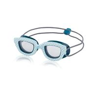 Speedo Unisex-Child Swim Goggles Sunny G Ages 3-8 Dark Jade/Clear