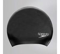 Speedo Unisex Long Hair Cap, Swim Cap, Snag Free, Easy-On, Black, One Size