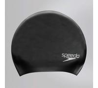 Speedo Unisex Long Hair Cap | Swim | Snag Free | Easy-On, One Size, Black