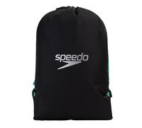 Speedo Pool Bag - Swimming Kit Bag - Black/Green New