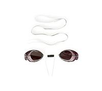 Speedo Unisex Sweedish Swimming Goggles | Classic Design, White/Chrome, One Size