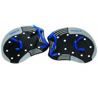 Speedo Unisex Swim Training I.M. Tech Paddles Black/Blue, Small-Medium