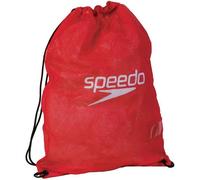 Speedo Unisex Wet Kit Mesh Drawstring Bag (Red) - One Size
