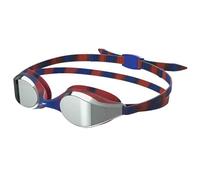 Speedo Unisex Youth Hyper Flyer Goggles, Comfortable, Anti-Fog/Leak, Sna Navy/Red One Size
