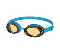 Speedo Unisex-Youth Jet 2.0 Swimming Goggles | Enhanced Vision Goggles, Azure Blue/Parrot, One Size
